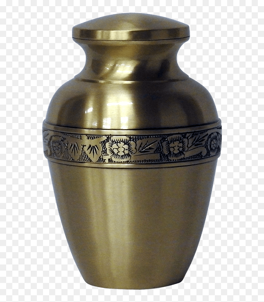 Laurel Bronze Cremation Urn - Earthenware, HD Png Download - urn png
