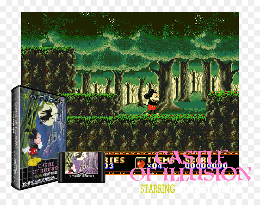 Mickey Mouse Castle Of Illusion, HD Png Download - stretching png