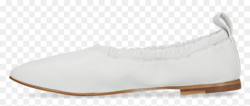 Ballet Pumps Iris 2 Nappa White Sheep Platin - Suede, HD Png Download - nappa png