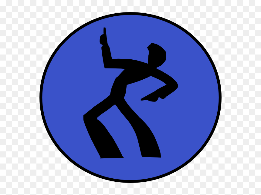 Dance Icon Svg Clip Arts - Silhouette Man Dance Png, Transparent Png - dance icon png