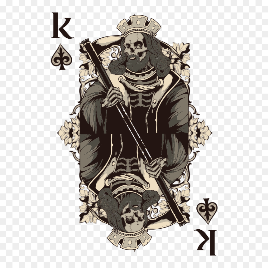 King Of Spades - King, HD Png Download - spades png