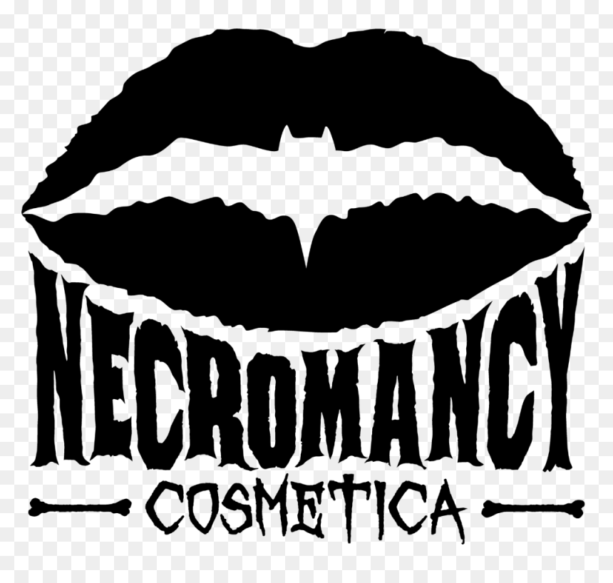 Necromancy Cosmetica Logo, HD Png Download - evil eyebrows png