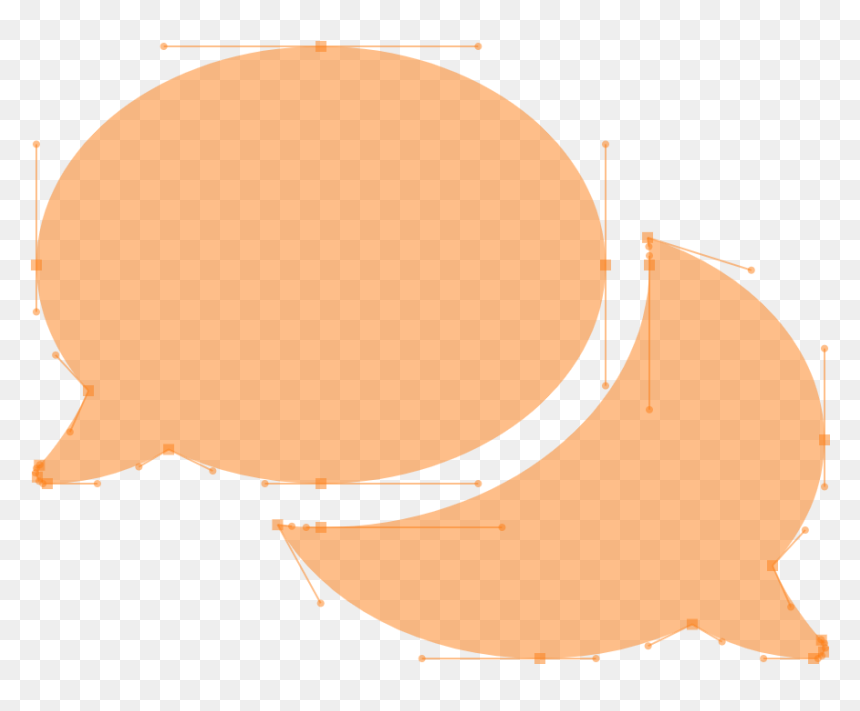 Round Chat Bubbles, HD Png Download - chat bubbles png