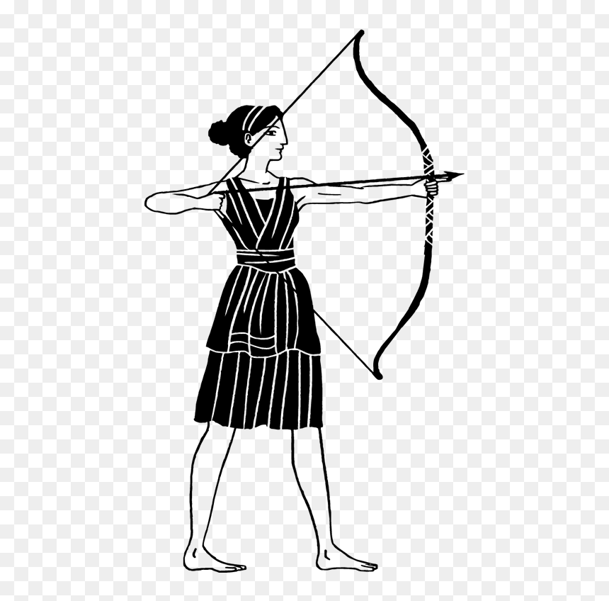 Archery Vector Artemis - Artemis Transparent, HD Png Download - artemis png
