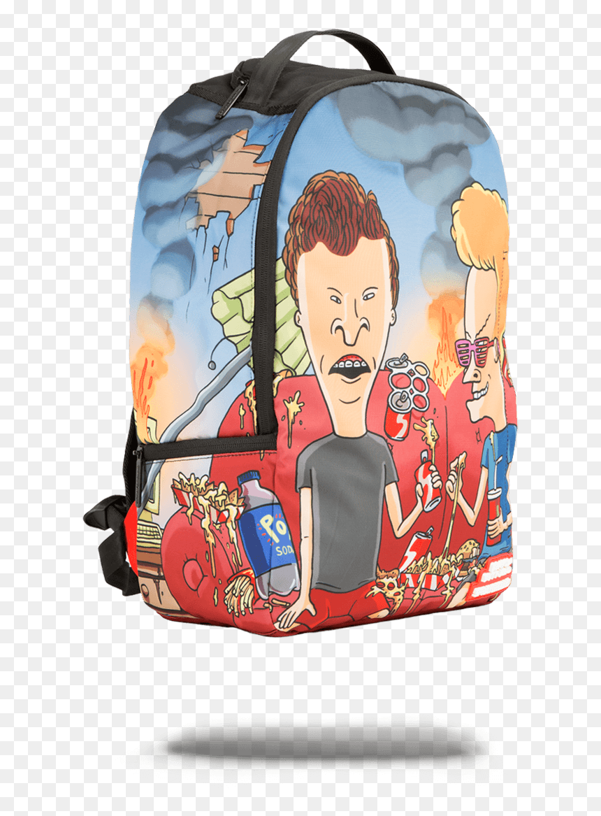 Beavis & Butthead Couch - Marvel Backpack Sprayground, HD Png Download - beavis png