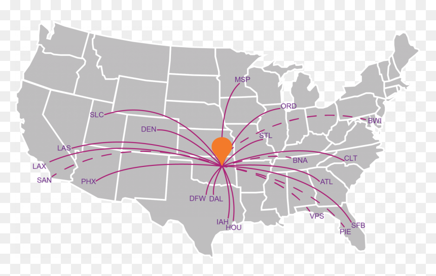 Website Map Feb20 1 - Usa Map No Background, HD Png Download - msp png