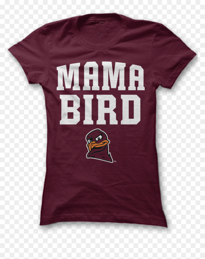 Mama Bird Hokie Shirt, HD Png Download - virginia tech png
