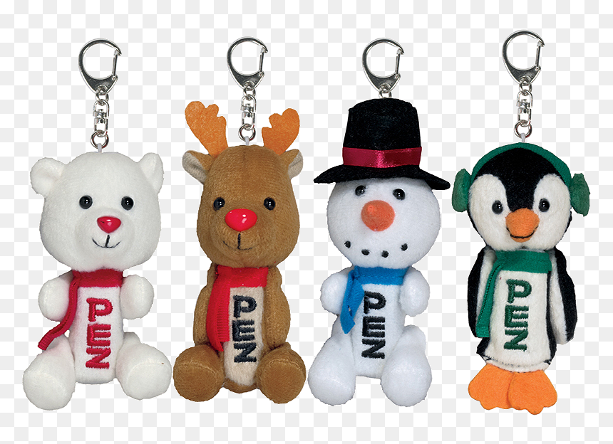 Snowmen Teddy Key Chain, HD Png Download - pez png
