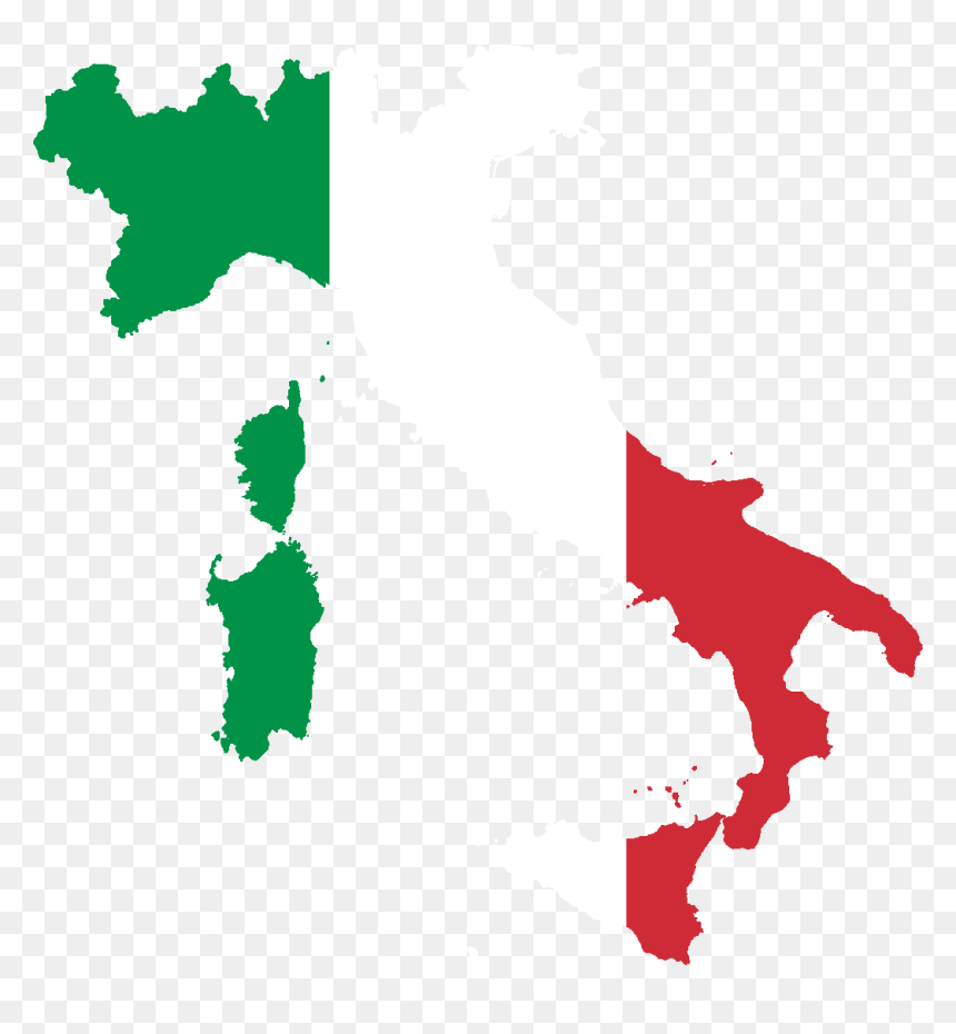 Italy Map Png - Many Volcanoes In Italy, Transparent Png - italy map png