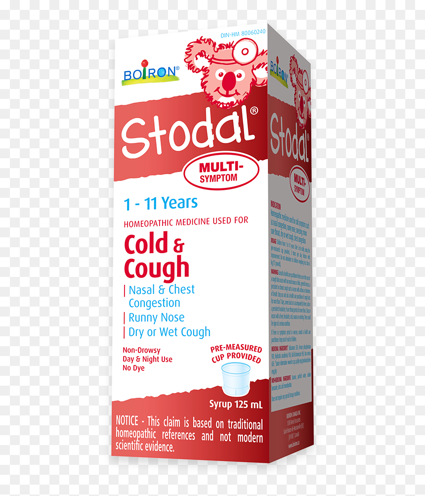 Children"s Stodal® Multi-symptom For Dry Cough Or Web - Coryzalia Cough And Cold, HD Png Download - cold breath png