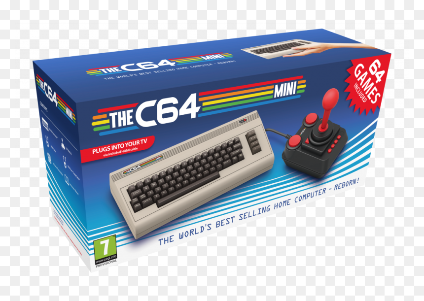 Mini Commodore 64, HD Png Download - snes classic png