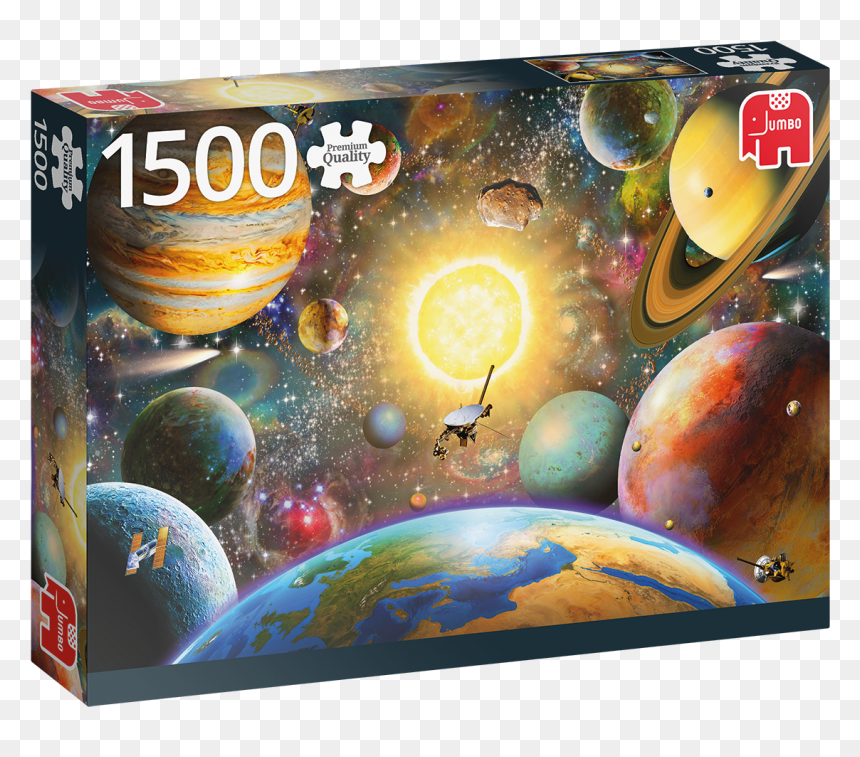 Im Weltraum Schwebendes Puzzle Mit 1500 Teilen, HD Png Download - outer space png