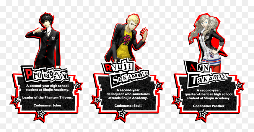 Click To Expand - Ann Takamaki And Joker, HD Png Download - ann takamaki png