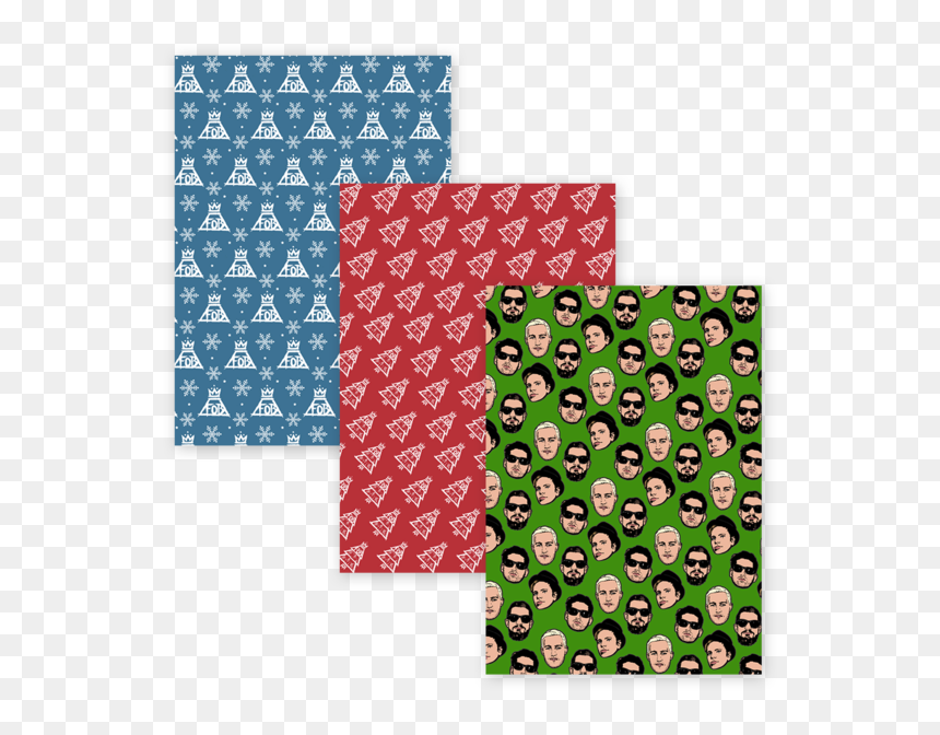 Fall Out Boy Wrapping Paper , Png Download - Fall Out Boy Wrapping Paper, Transparent Png - wrapping paper png