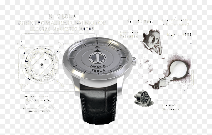 Technology Nikola Tesla - Analog Watch, HD Png Download - nikola tesla png