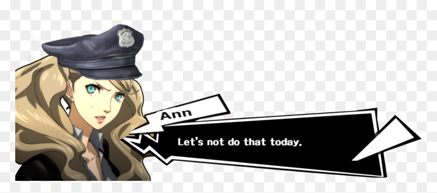 Lets Not Do That Today, HD Png Download - ann takamaki png