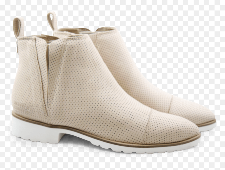 Ankle Boots Jessy 8 Elko Perfo Beige Elastic Off White - Chelsea Boot, HD Png Download - rook png