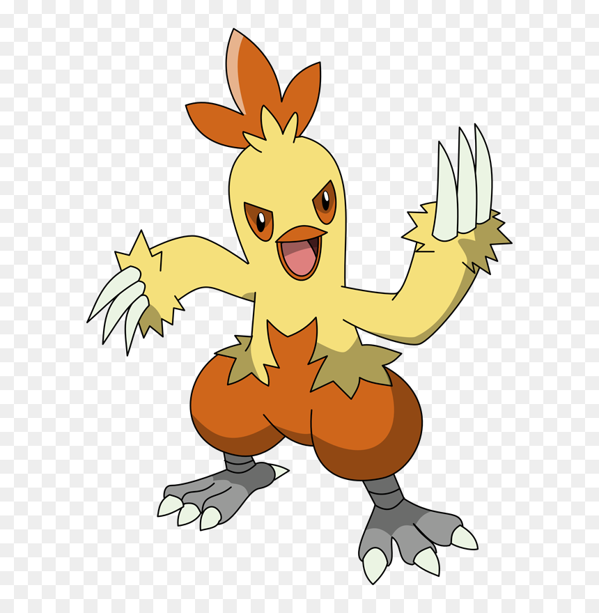 Pokemon 256 Combusken Pokedex - Combusken Pokemon, HD Png Download - combusken png