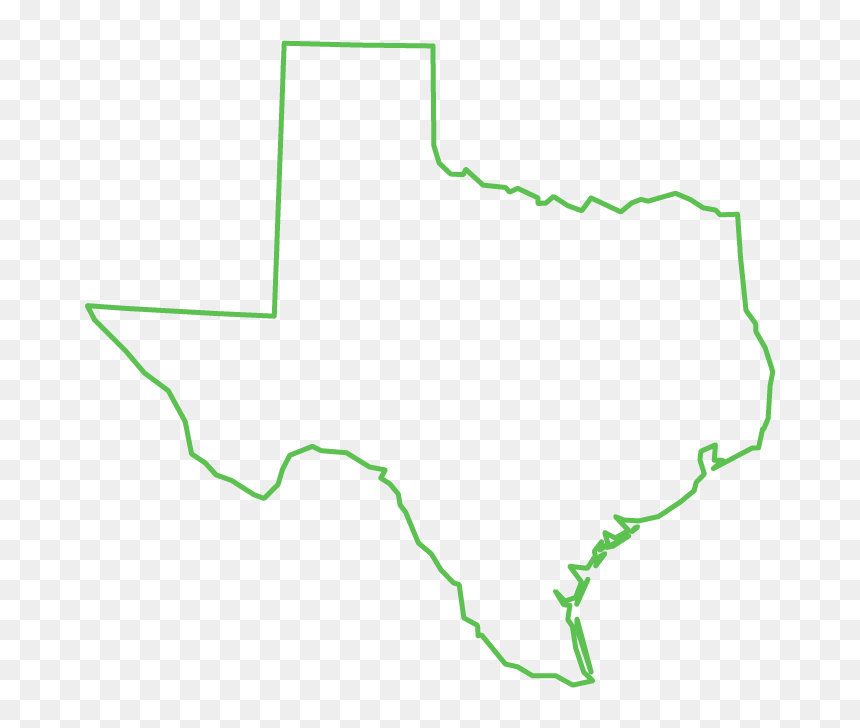 Map, HD Png Download - state of texas png