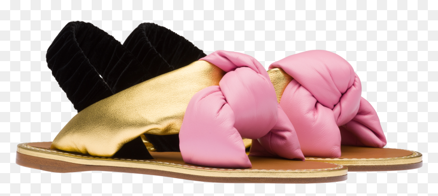 Miu Miu Knotted Sandals, HD Png Download - nappa png