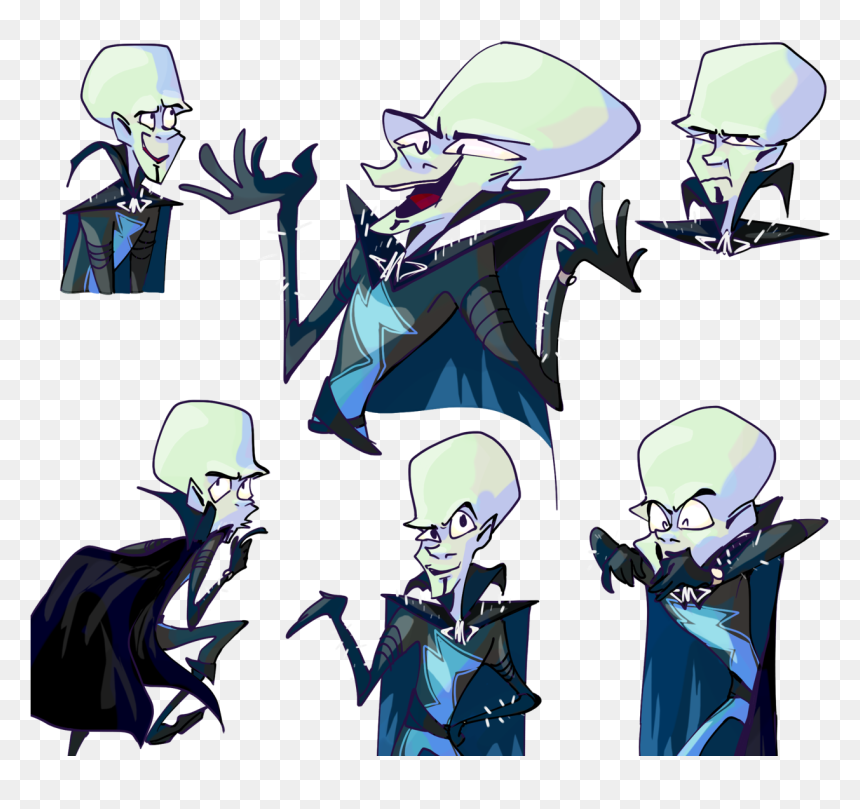 Iee-kee Megamind Fanart - Cartoon, HD Png Download - megamind png