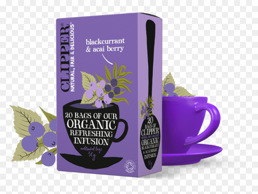 Organic Blackcurrant & Acai Berry Infusion - Blackcurrant, HD Png Download - acai png