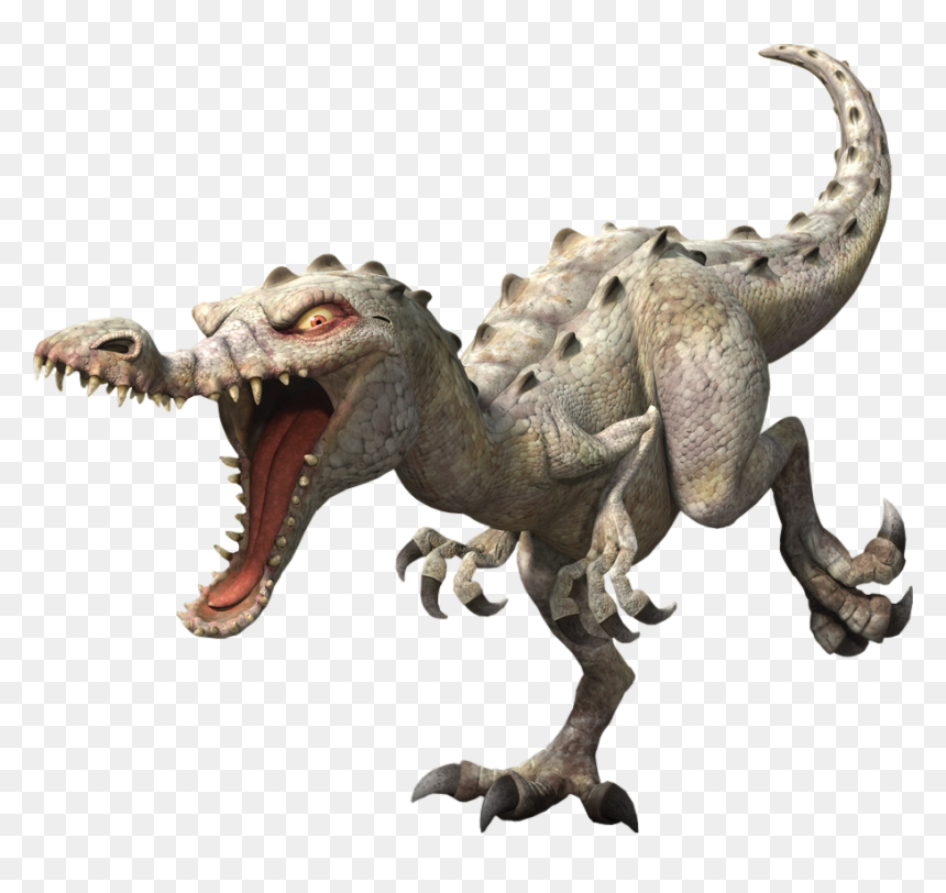 Jurassic World - Ice Age White Dinosaur, HD Png Download - indominus rex png