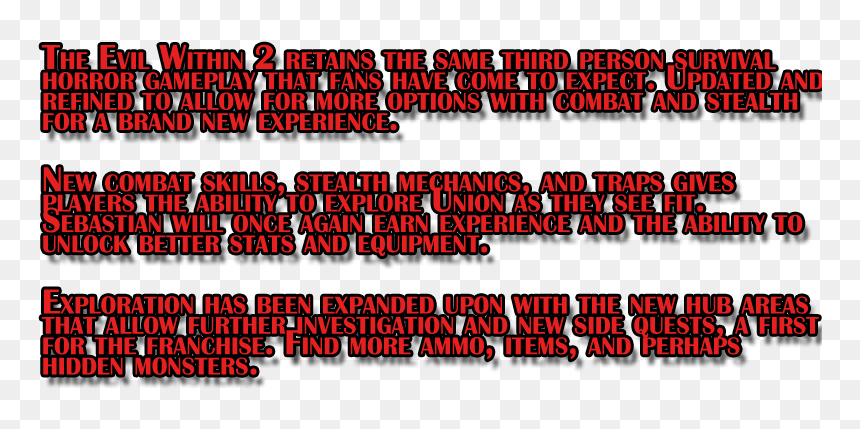 The Evil Within Png, Transparent Png - the evil within png