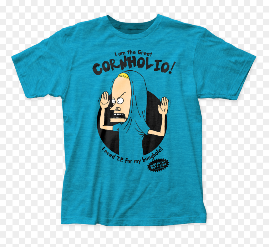 The Great Cornholio Beavis And Butt Head T Shirt - Beavis And Butthead Cornholio T Shirt, HD Png Download - beavis png