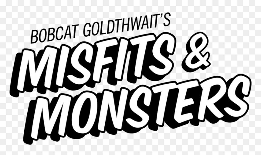 2017 09 11 Mis Final Logos Main - Bobcat Goldthwaits Misfits And Monsters, HD Png Download - misfits png
