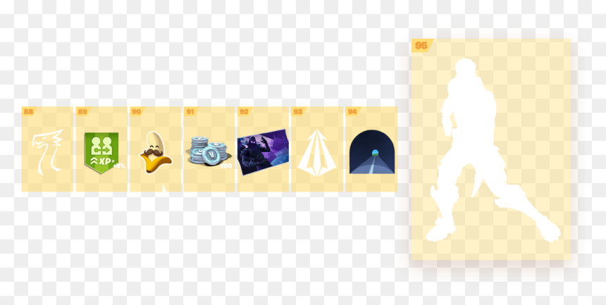 Fortnite Tier 88, HD Png Download - fortnite hud png