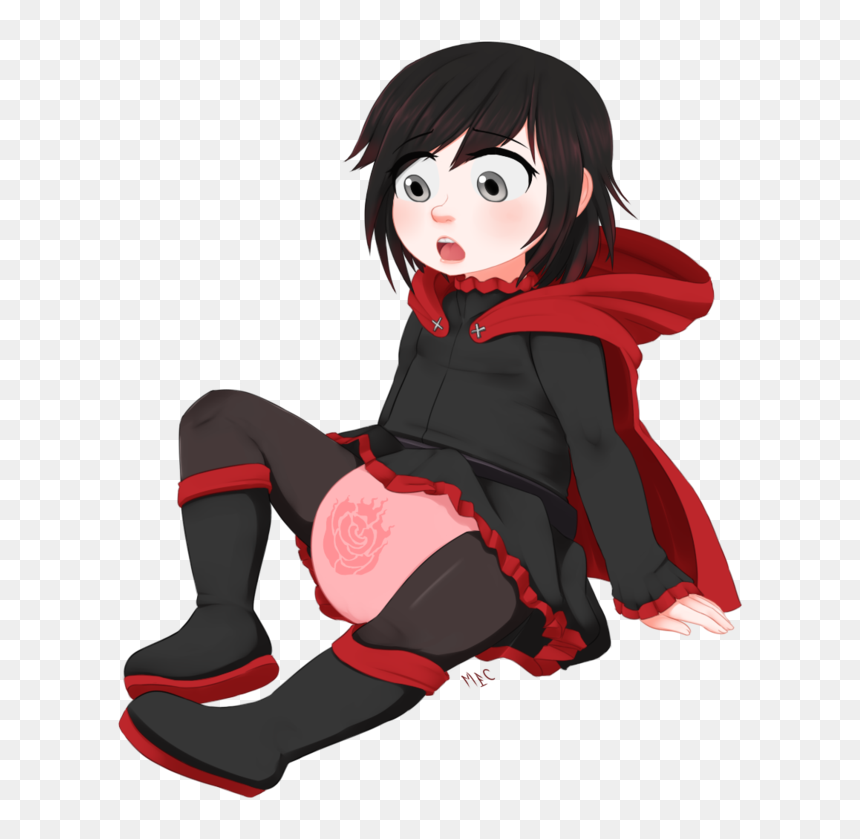 Ruby Rose By Mentalcrash - Rwby Fat Ruby, HD Png Download - rwby ruby png