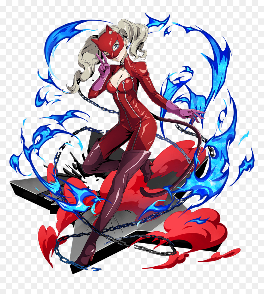 Sword Art Online Persona 5, HD Png Download - ann takamaki png