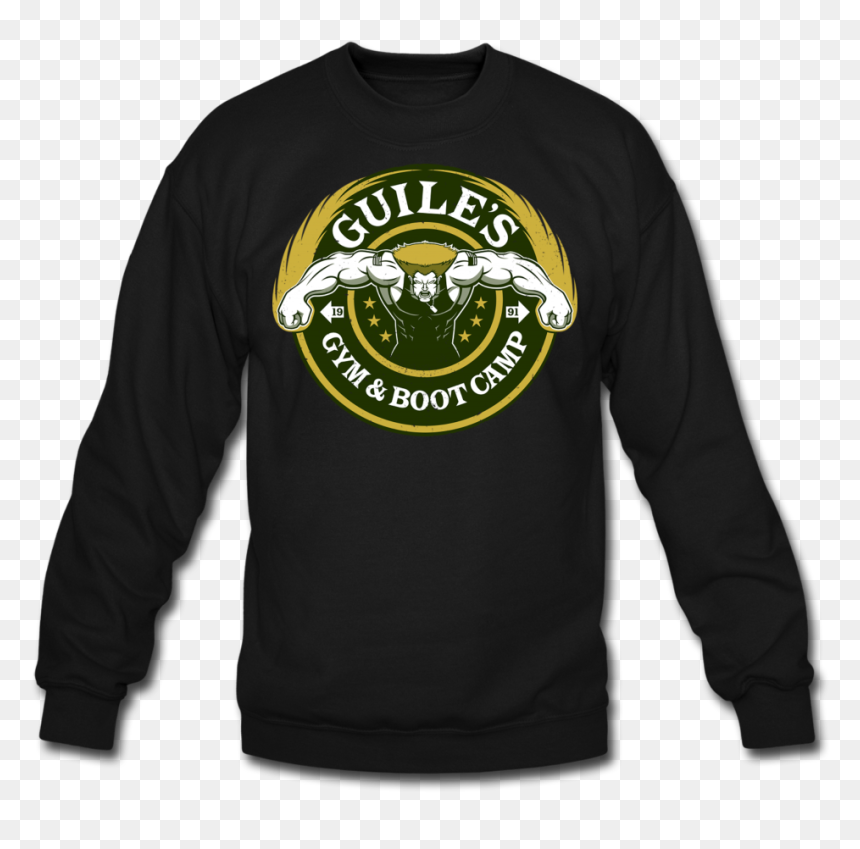 Guile S Gym Boot Camp Crewneck Sweatshirt - Sweater, HD Png Download - guile png