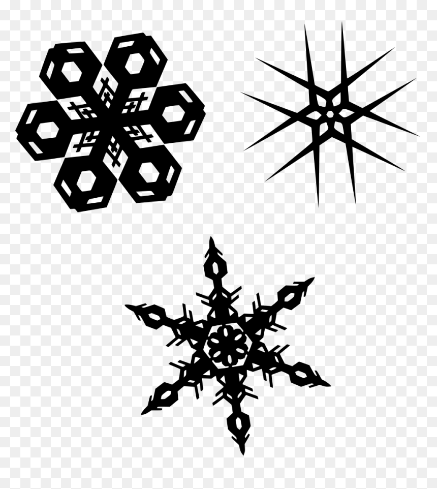 Flocon De Neige Clipart Pmg, HD Png Download - falling snow texture png