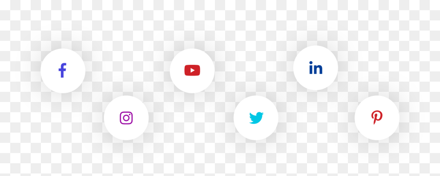 Social Media Icons - Circle, HD Png Download - social network icons png