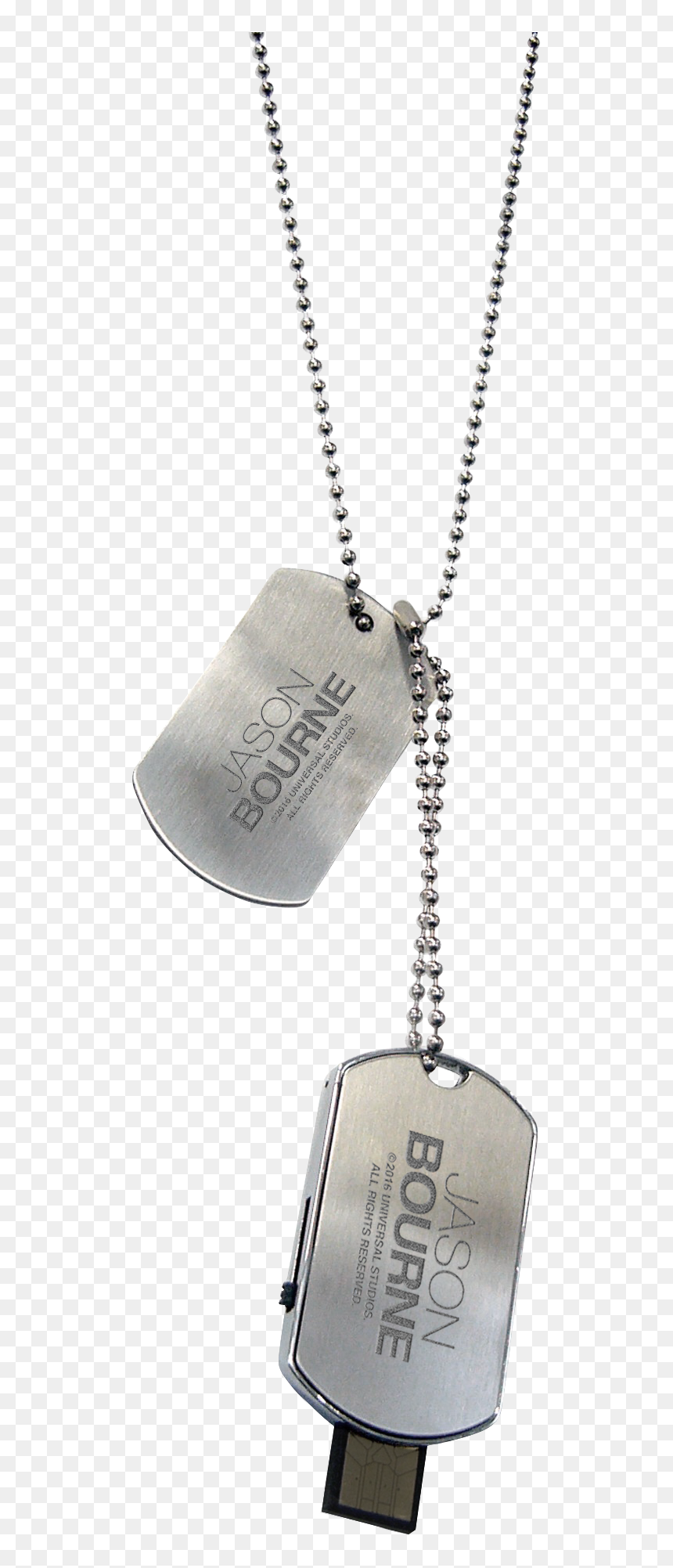 Upi Bourne Usb Dogtag - Locket, HD Png Download - jason bourne png