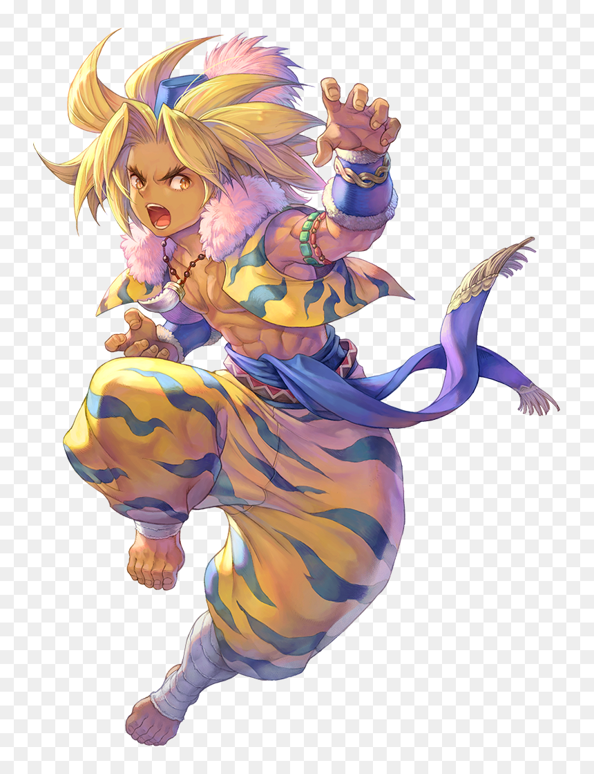 Artwork Officiel De Kevin Dans Sa Classe Initiale - Kevin Trials Of Mana, HD Png Download - mana png