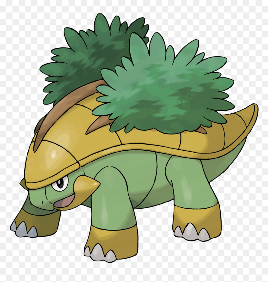 Image - Grotle Pokemon, HD Png Download - turtwig png
