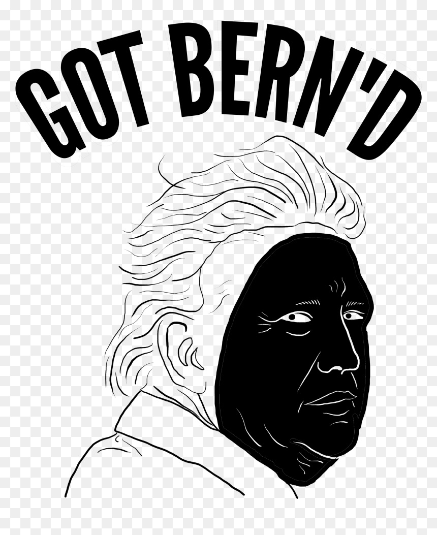 Illustration, HD Png Download - bernie sanders head png