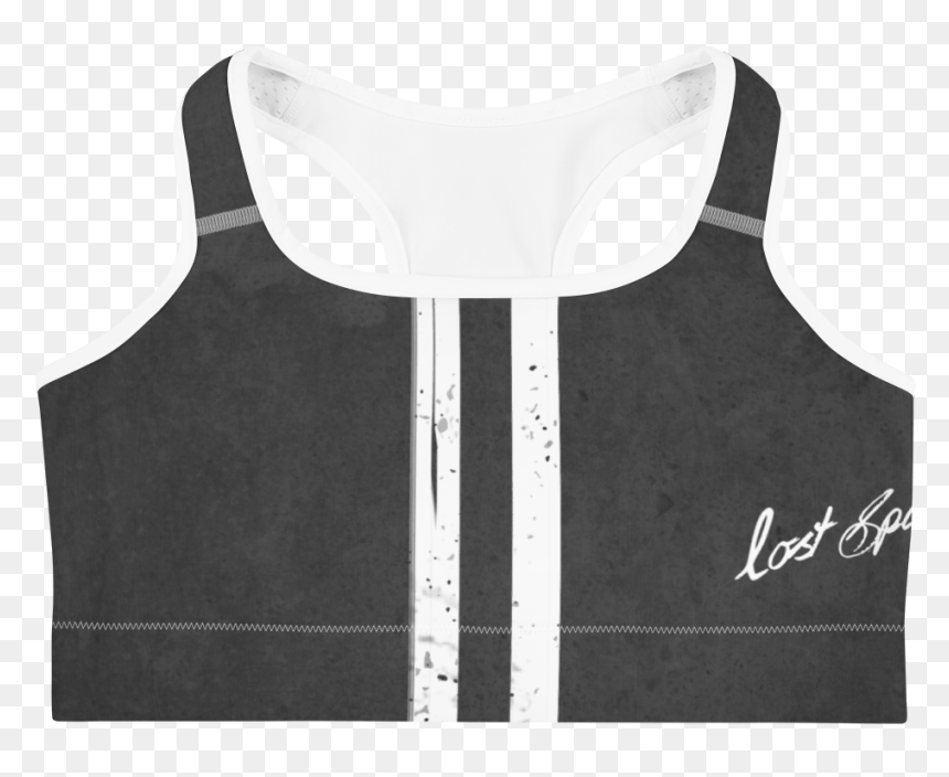 War Paint Dancewear Sports Bra In Ash Grey - Vest, HD Png Download - war paint png