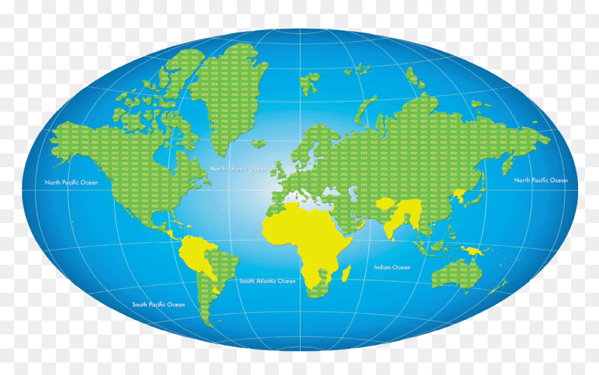 World Map, HD Png Download - pez png