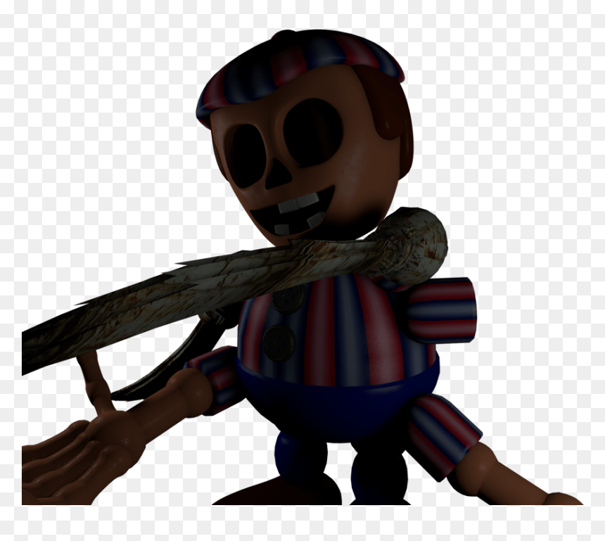 Fnaf Corrupted Balloon Boy, HD Png Download - fredbear png