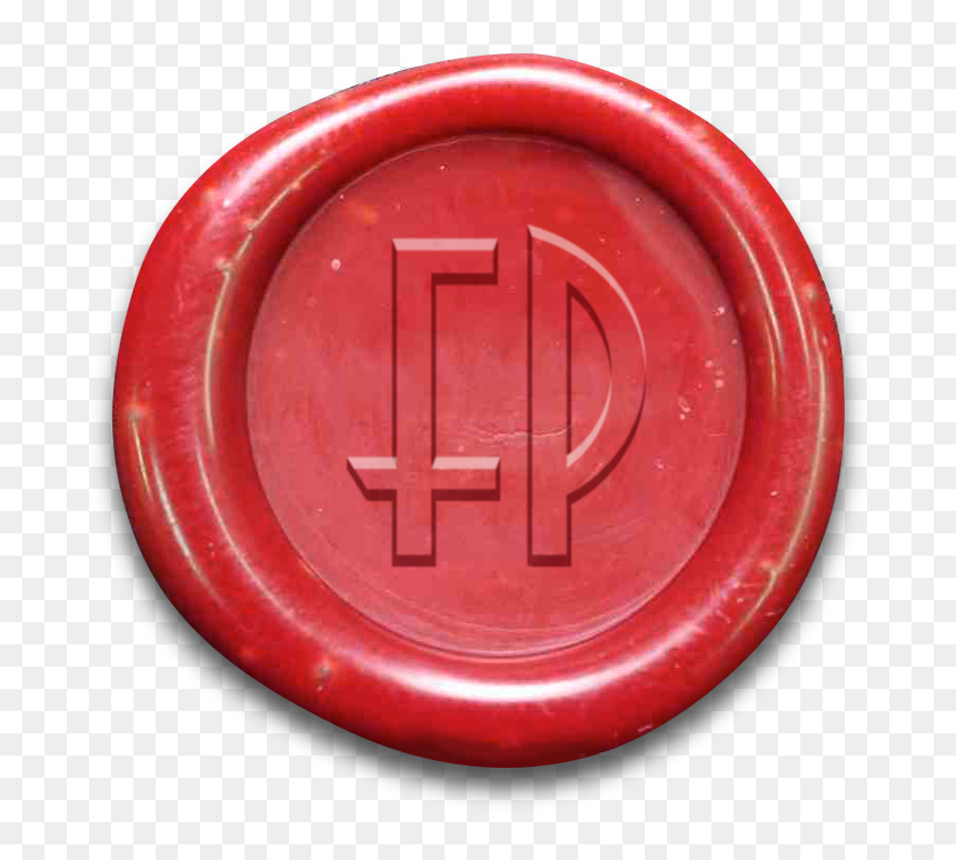 Wax Seal Stamp Png, Transparent Png - blank wax seal png