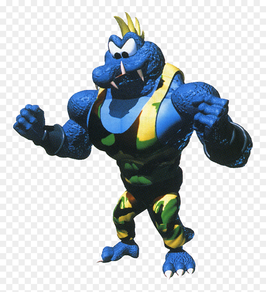 Krusha - Krusha Donkey Kong Country, HD Png Download - donkey kong 64 png