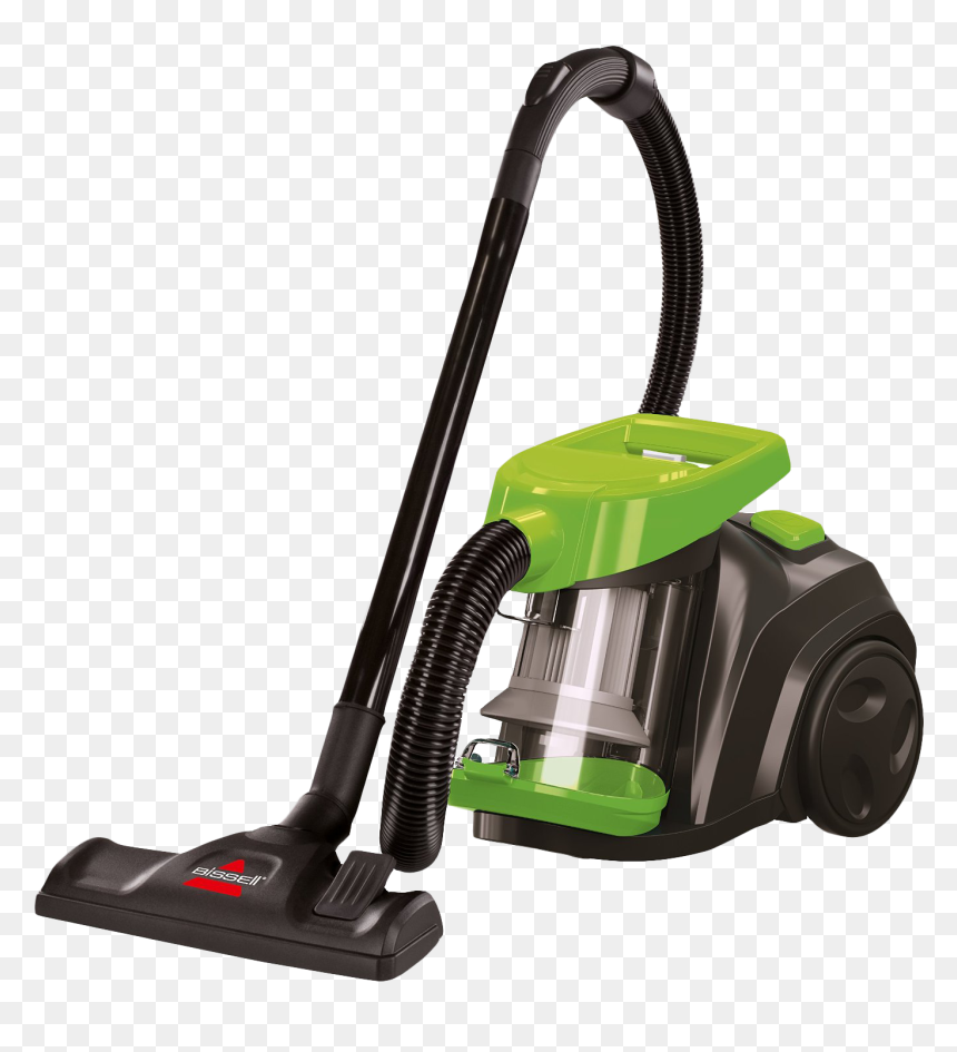 House Vacuum Cleaner - Bissell Zing Rewind Bagless Canister Vacuum, HD Png Download - house cleaning png