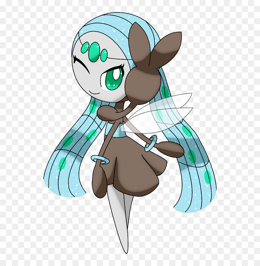 Mega Meloetta Pokédex , Png Download - Meloetta Pokemon, Transparent Png - meloetta png