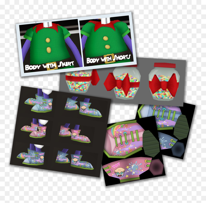Matching The Models - Coin Purse, HD Png Download - toontown png