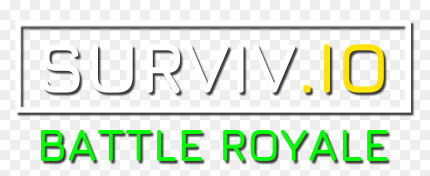 Surviv Io Logo Png, Transparent Png - battle royale png