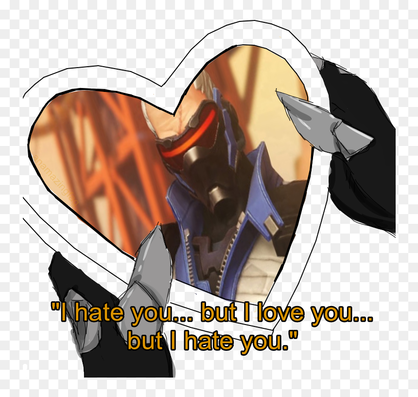 Meme Overwatch Comic Cartoon, HD Png Download - overwatch soldier 76 png